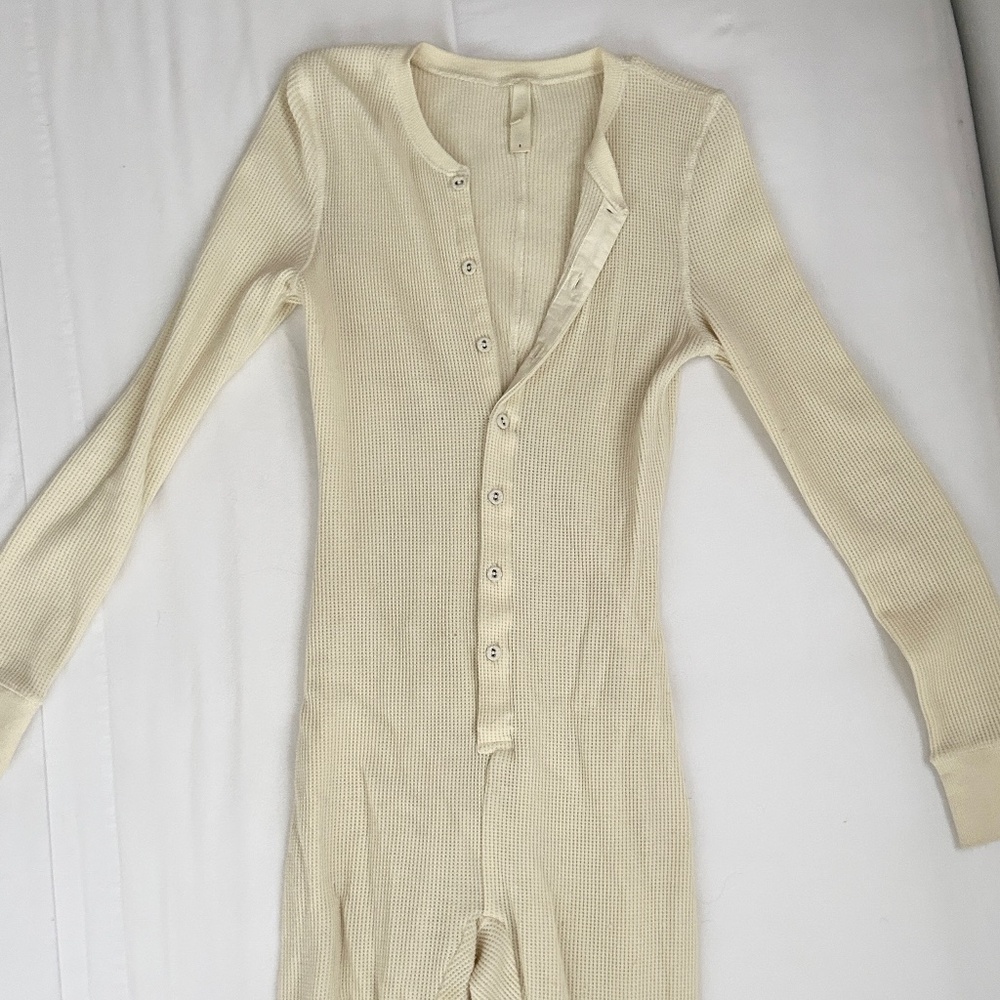 SKIMS WAFFLE KNIT ONESIE